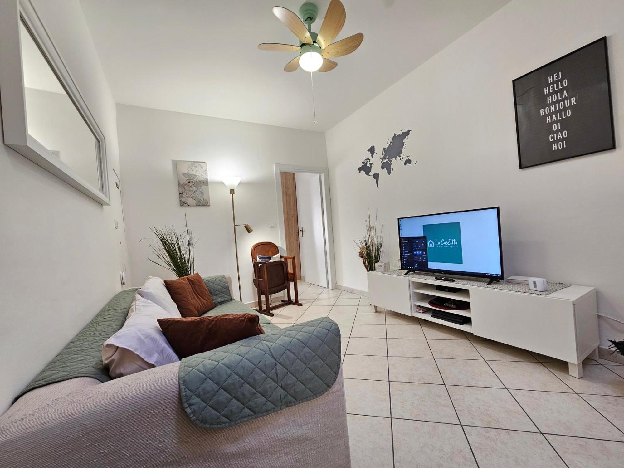 La Casetta Bilocale Centrale Con Terrazza Parkfree Wifi Minipc Ps4 Ac เยซี ภายนอก รูปภาพ